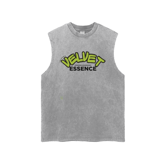 Streetwear Unisex Tank Top [Green Velvet]