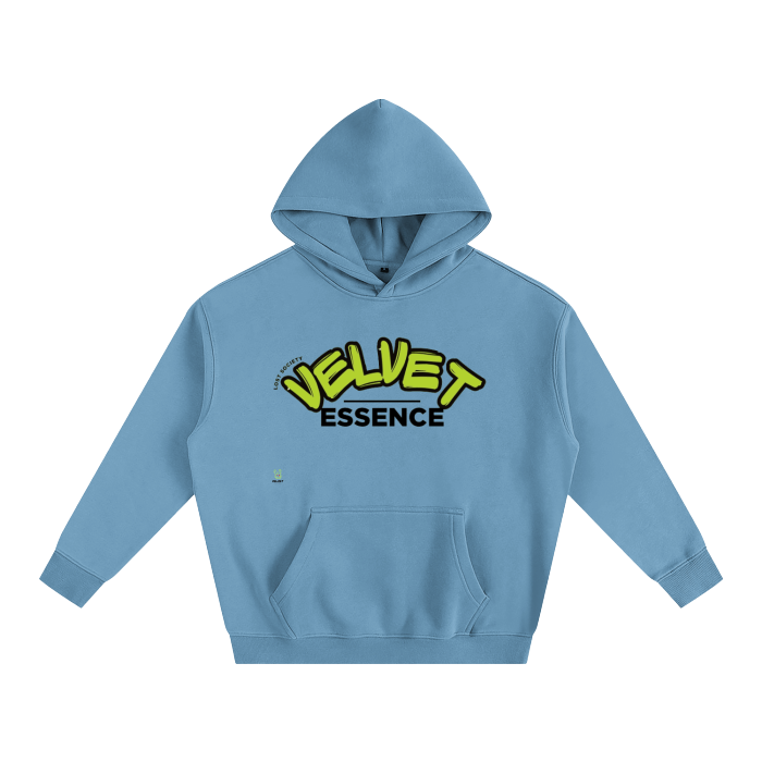 Oversize Fleeced Hoodie [Green Velvet]