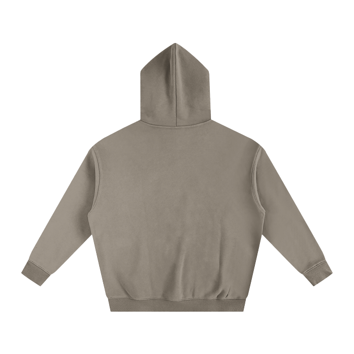 Oversize Fleeced Hoodie [Green Velvet]