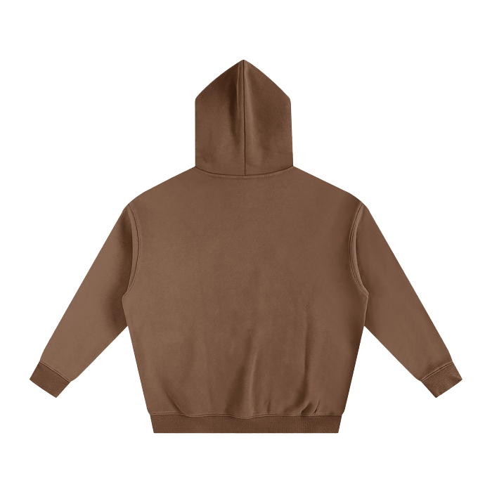 Oversize Fleeced Hoodie [Green Velvet]