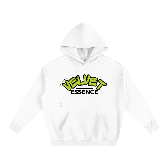 Oversize Fleeced Hoodie [Green Velvet]