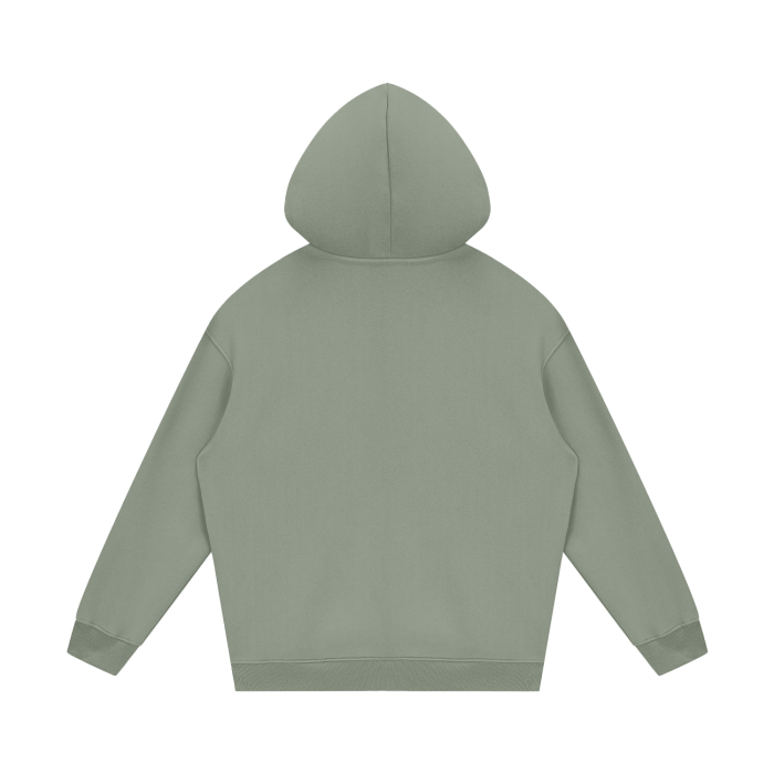 Streetwear Unisex Fleece Hoodie [White Velvet]