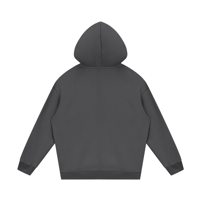 Streetwear Unisex Fleece Hoodie [White Velvet]