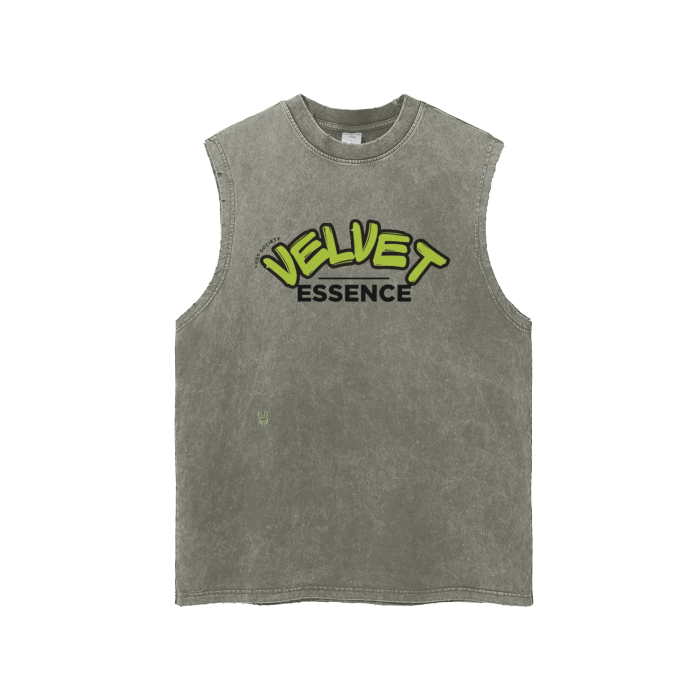 Streetwear Unisex Tank Top [Green Velvet]