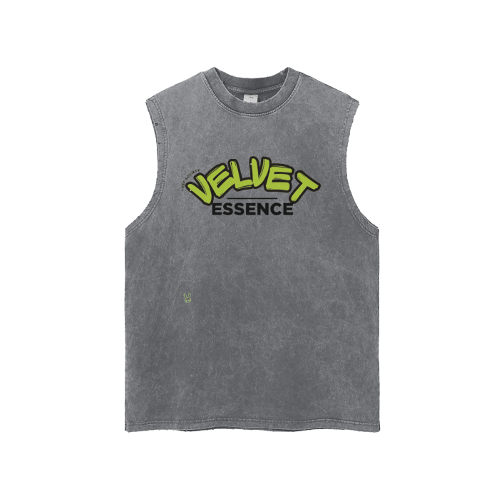 Streetwear Unisex Tank Top [Green Velvet]