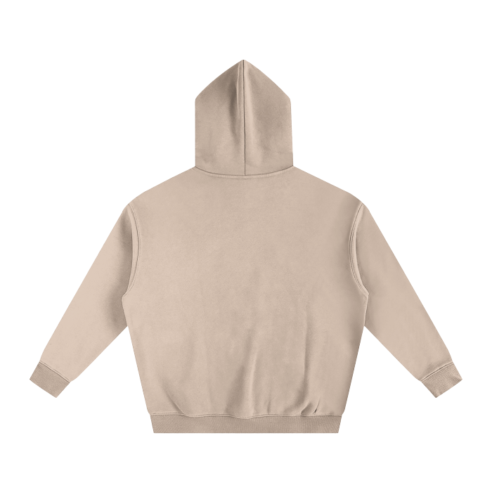 Oversize Fleeced Hoodie [Green Velvet]